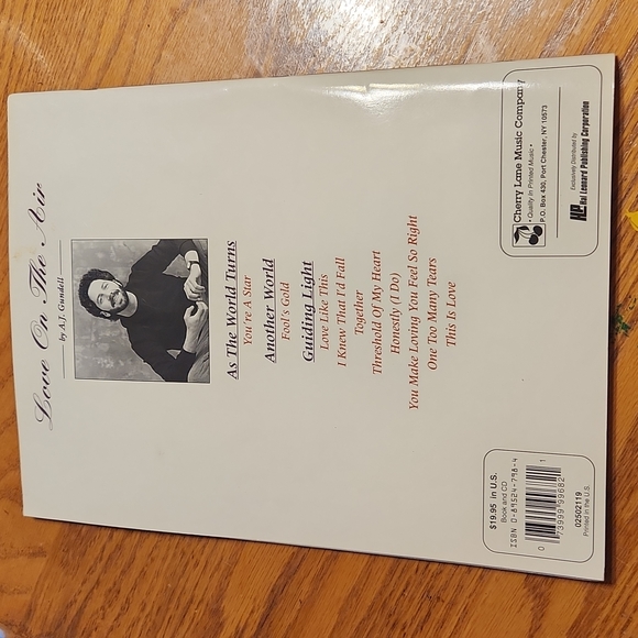 Vintage 1993 Love on The Air Music Book Soap Opera Song Book - Picture 4 of 10